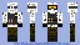 MW2 Spetsnaz -White- Minecraft Skin